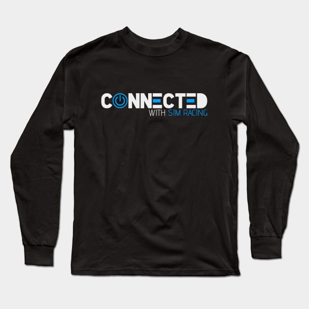 CONNECTED WITH SIM RACING Long Sleeve T-Shirt by MJG41R